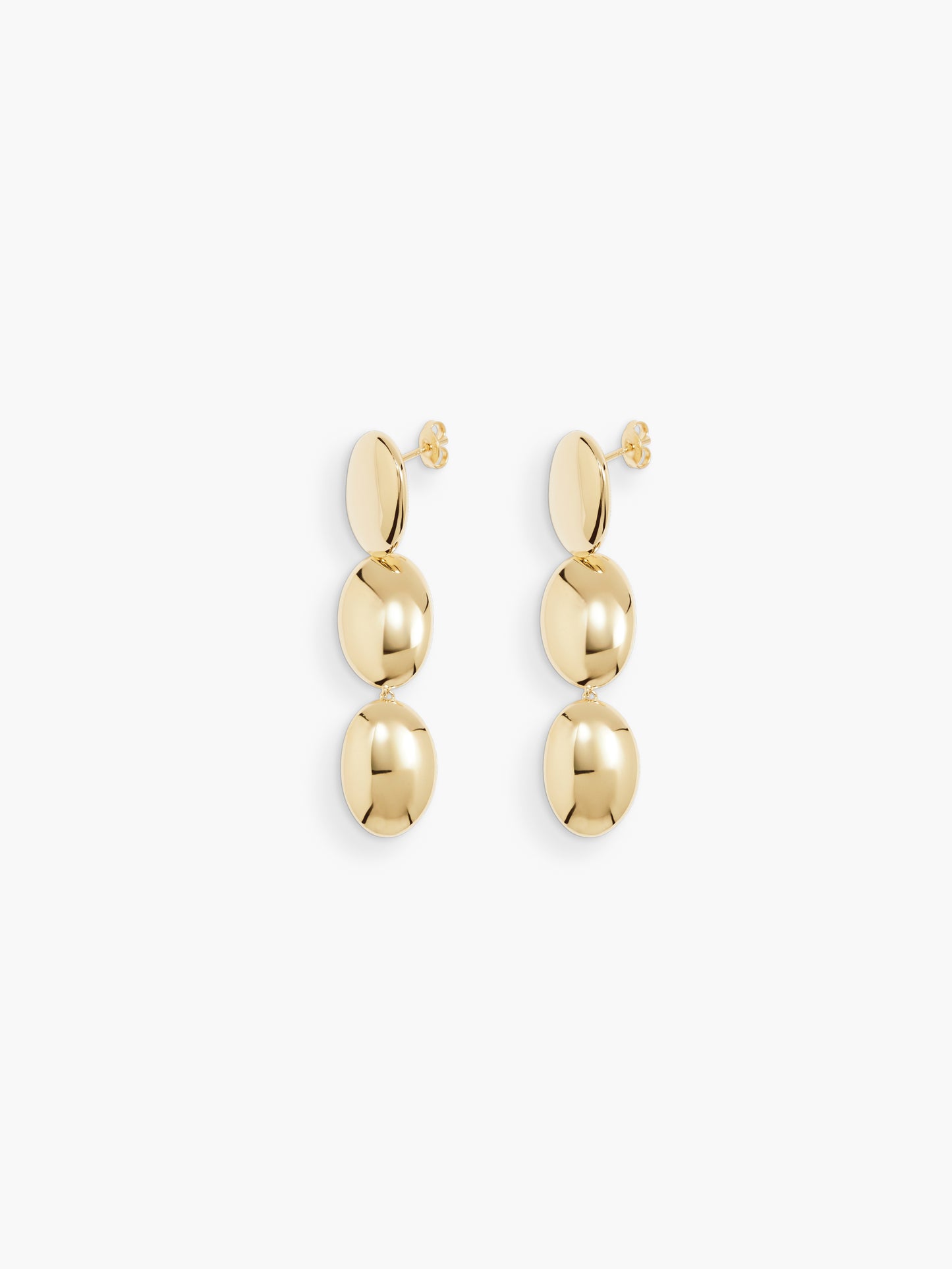 Dualism Oval earrings