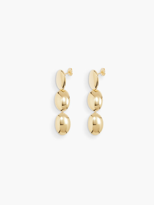 Dualism Oval earrings